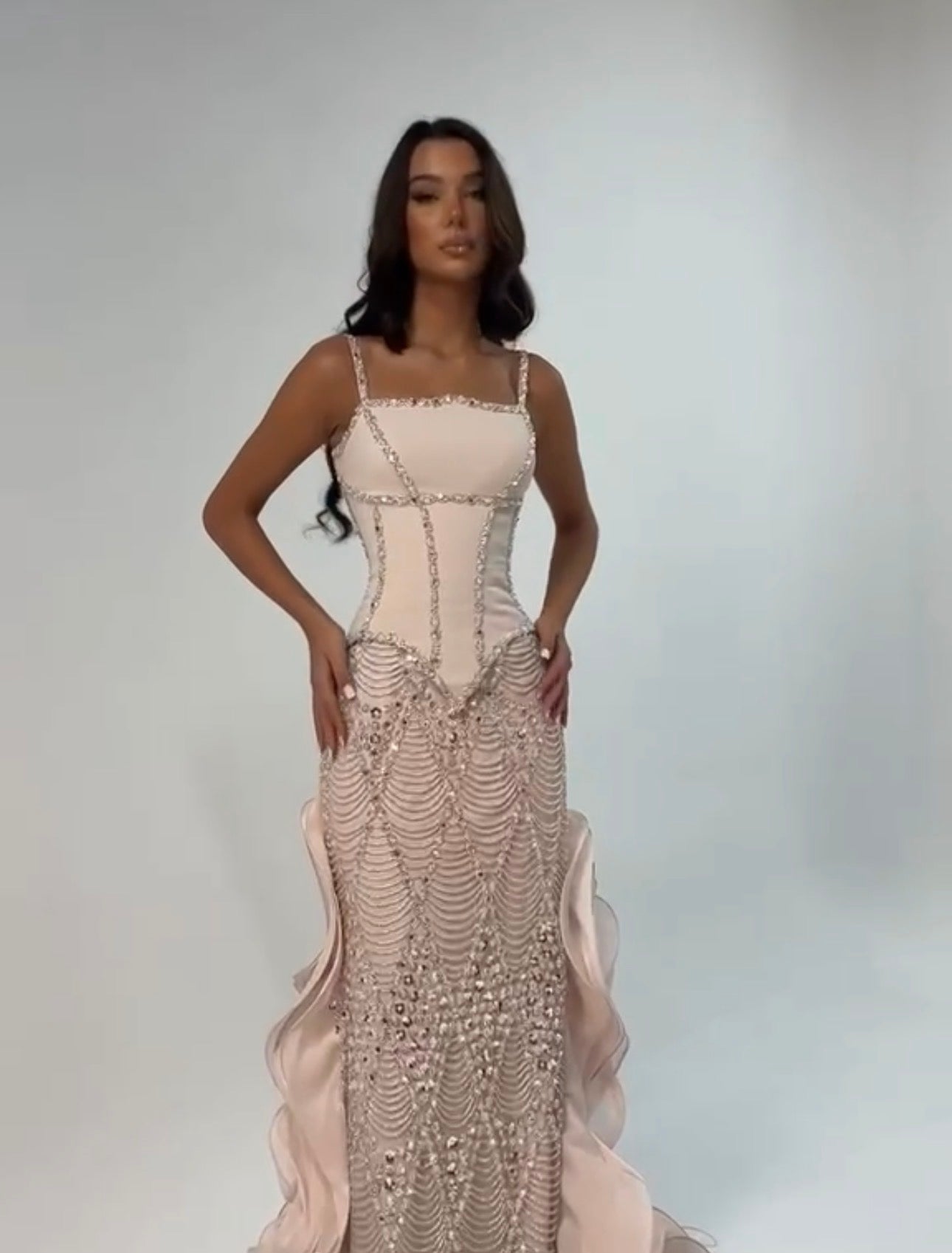 Custom made dress for a customer