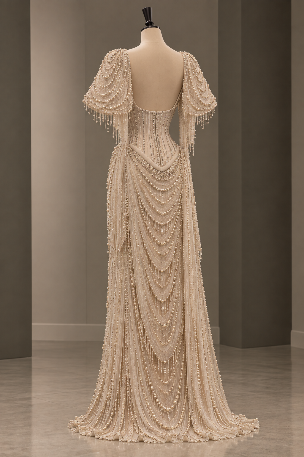 Pearl Éclat Gown