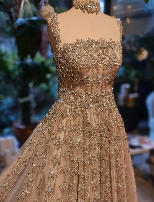 Crystal Aura Gown