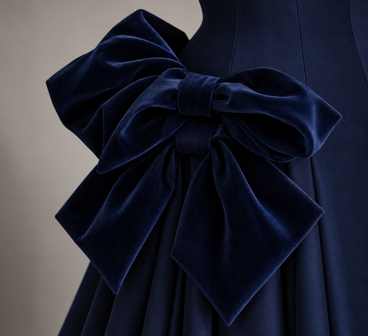 The Midnight Bloom Gown