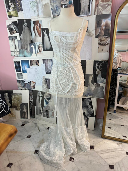 Lumière Pearl Gown