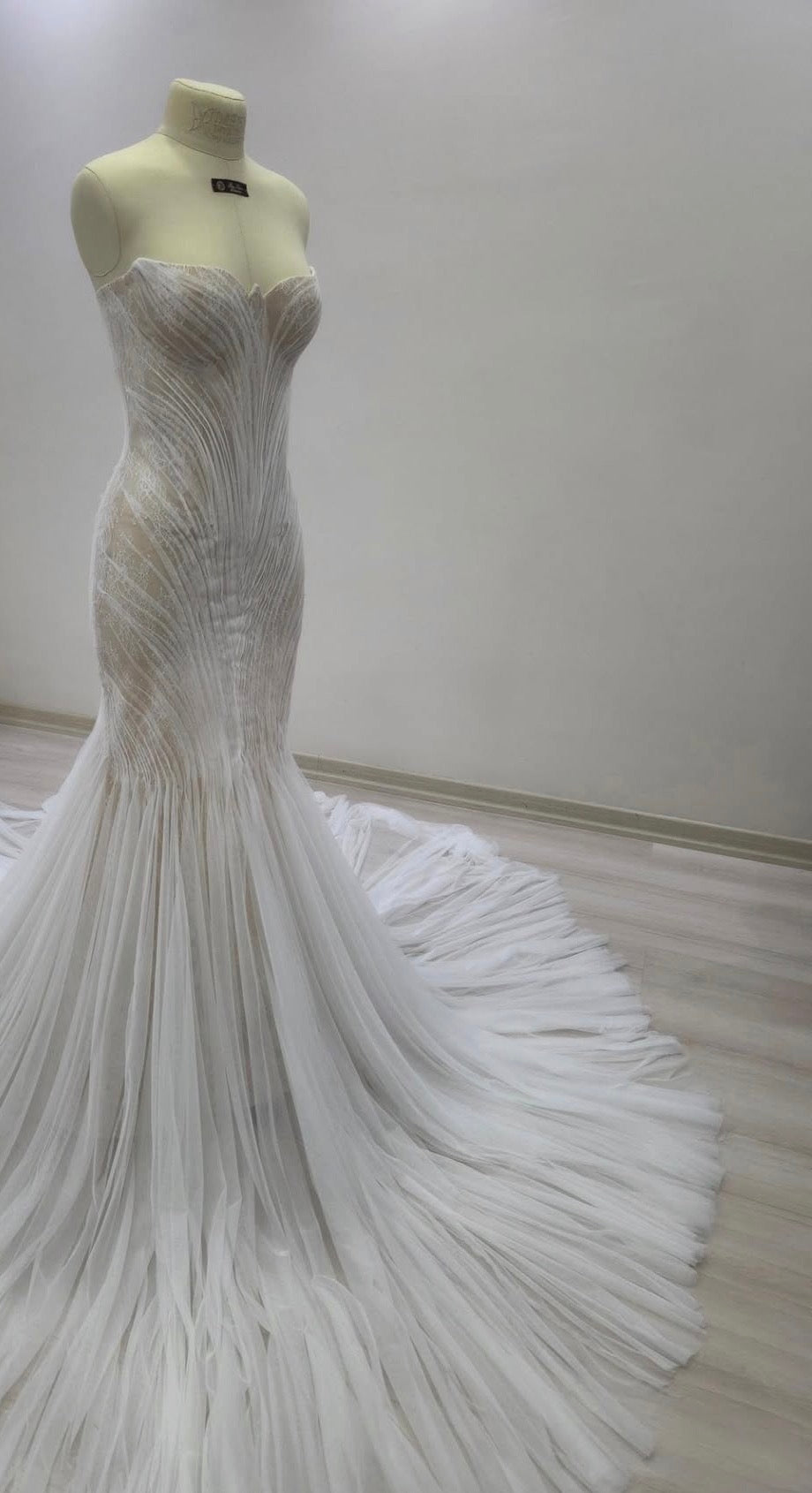 Celestia Handcrafted Lace Gown