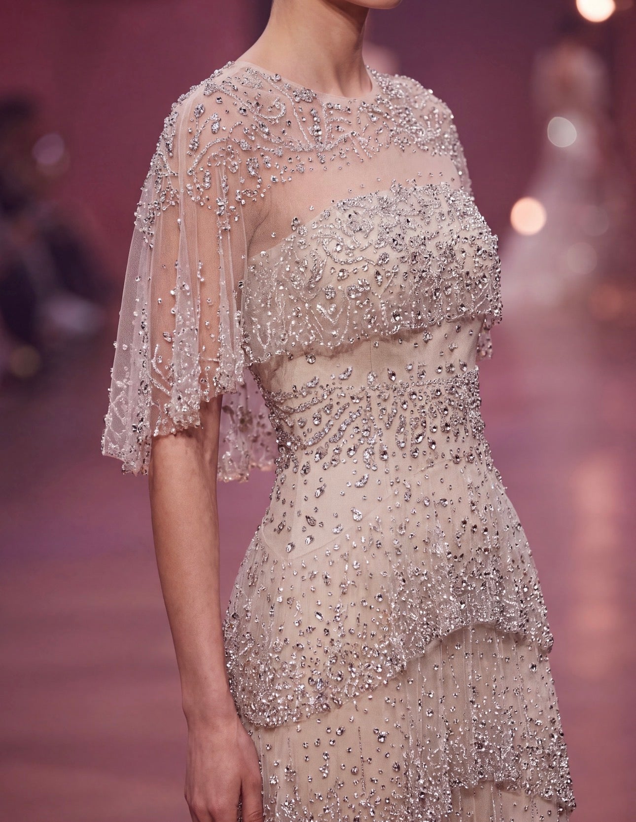 Amara Layered Gown