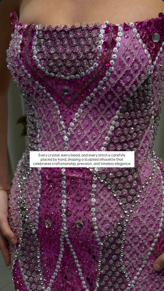 Amethyst Lumière Gown