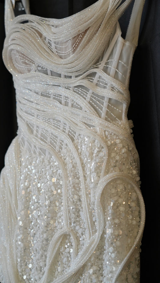 Lumière Pearl Gown