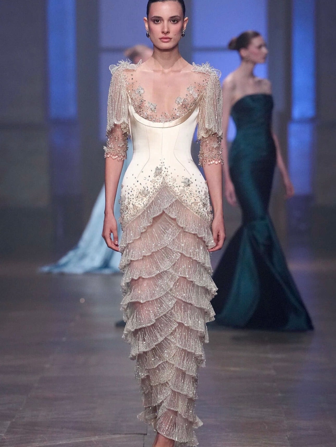 Celeste Pearl Gown