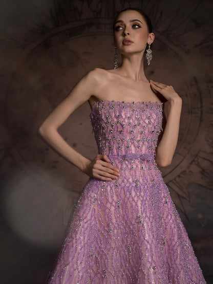 Lavender Éclat Gown