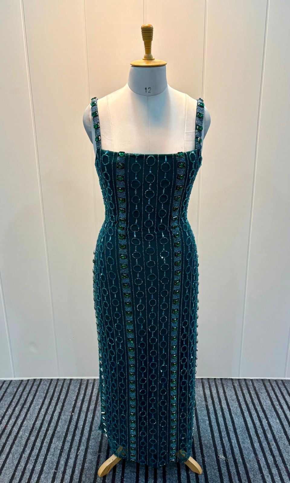 Turquoise gown