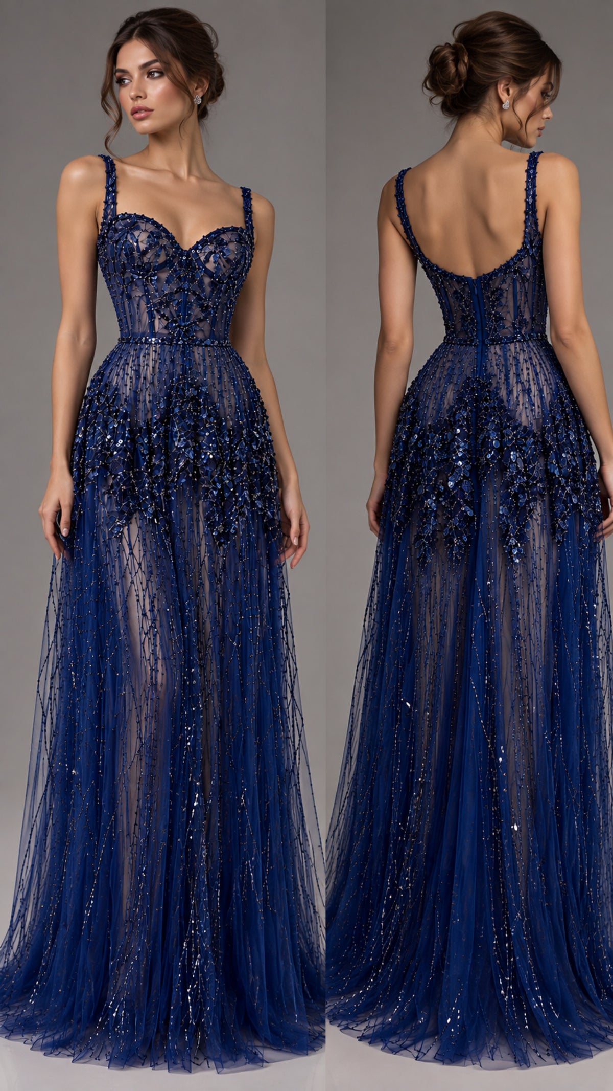 Midnight Élan Gown