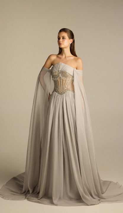 Moonlight Veil” Gown