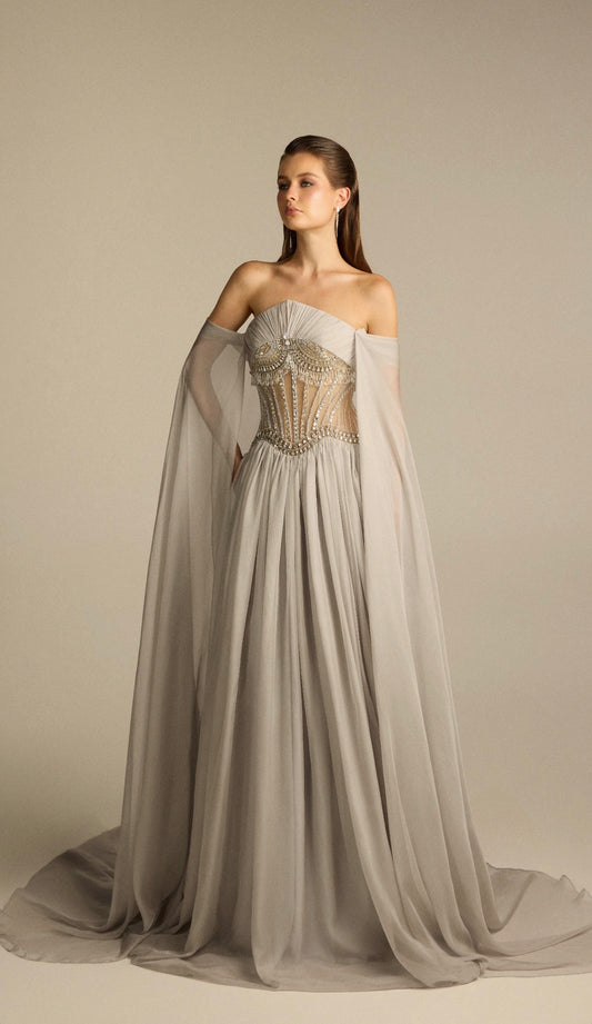 Moonlight Veil” Gown