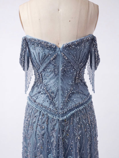 Azure Étoile Gown