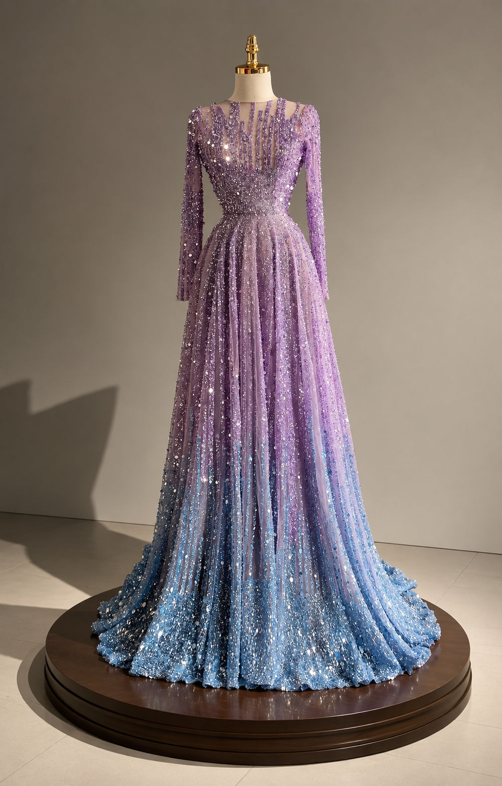 Celestia Ombre Gown