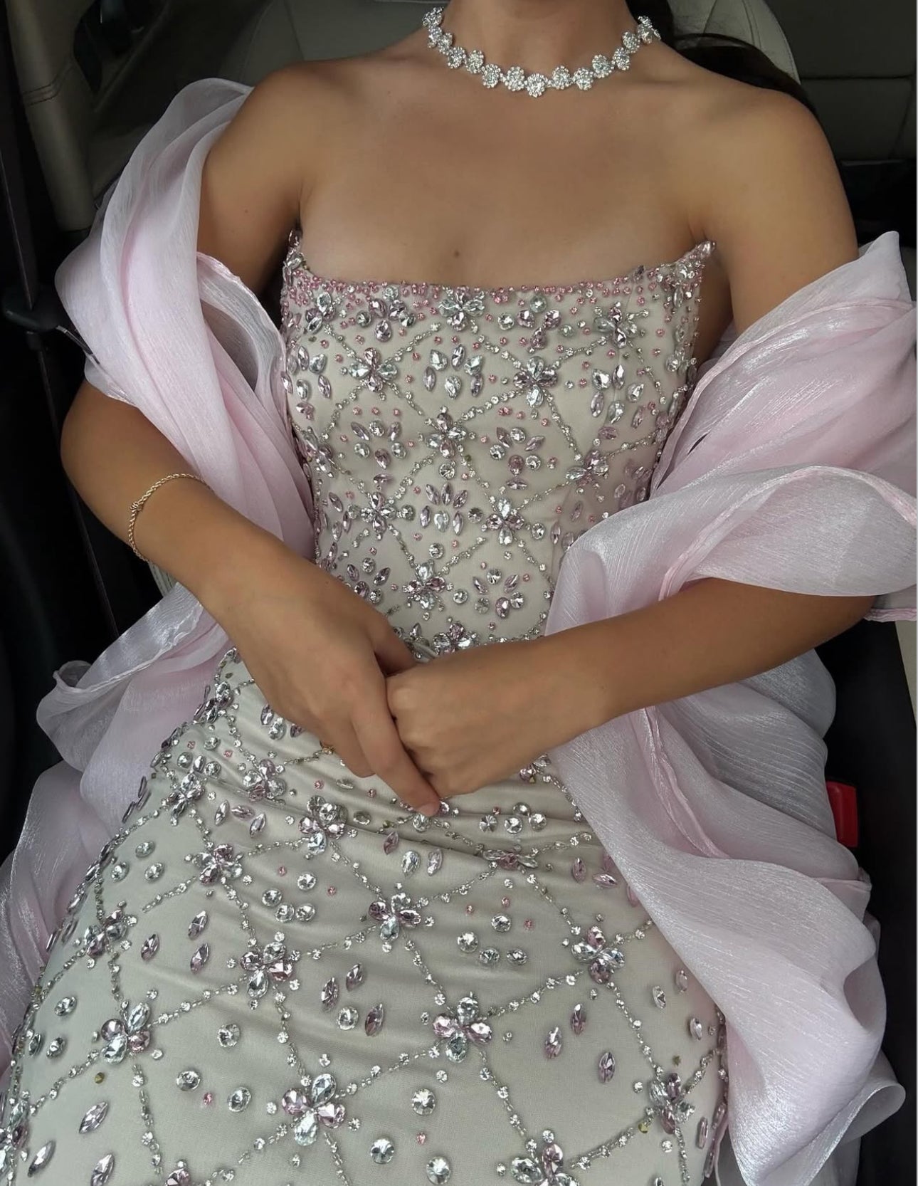 Blush Crystal Dream Gown