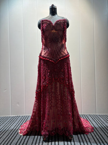 Rose Éclat Gown