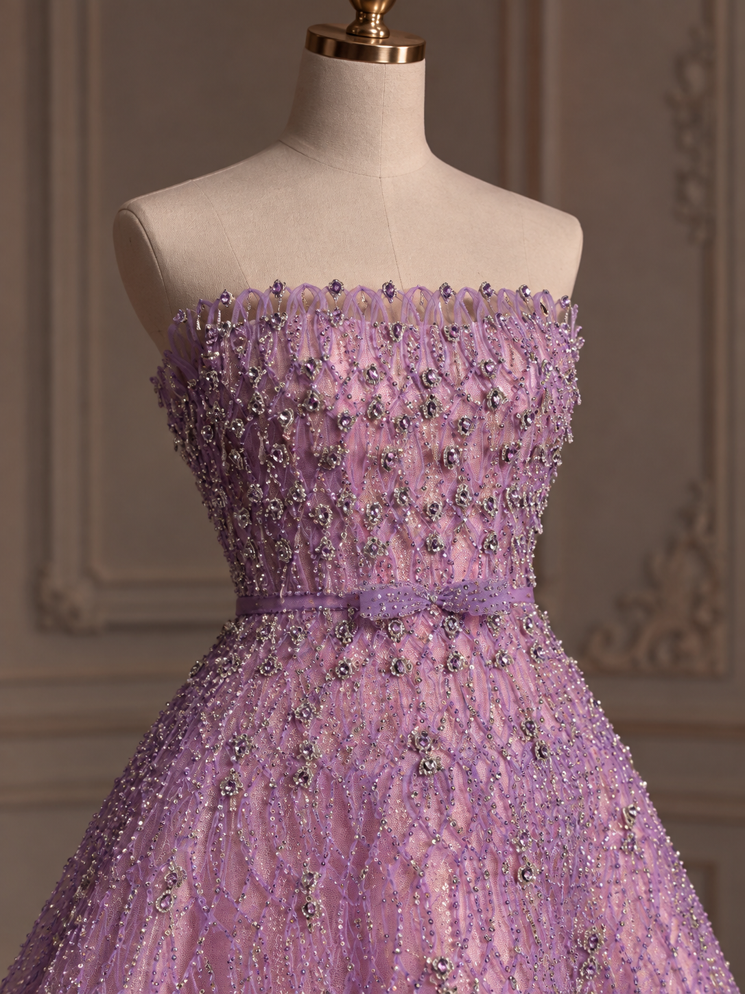 Lavender Éclat Gown