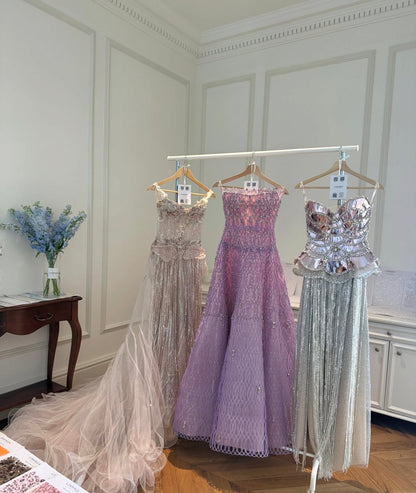 Lavender Éclat Gown
