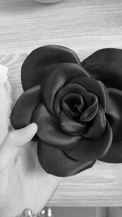 Midnight Rose Gown