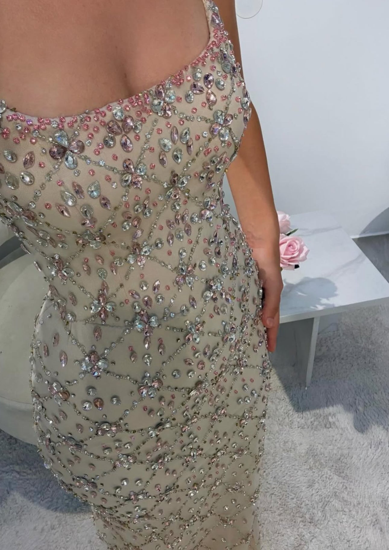 Blush Crystal Dream Gown