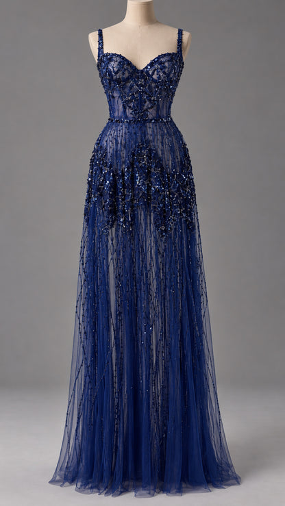 Midnight Élan Gown