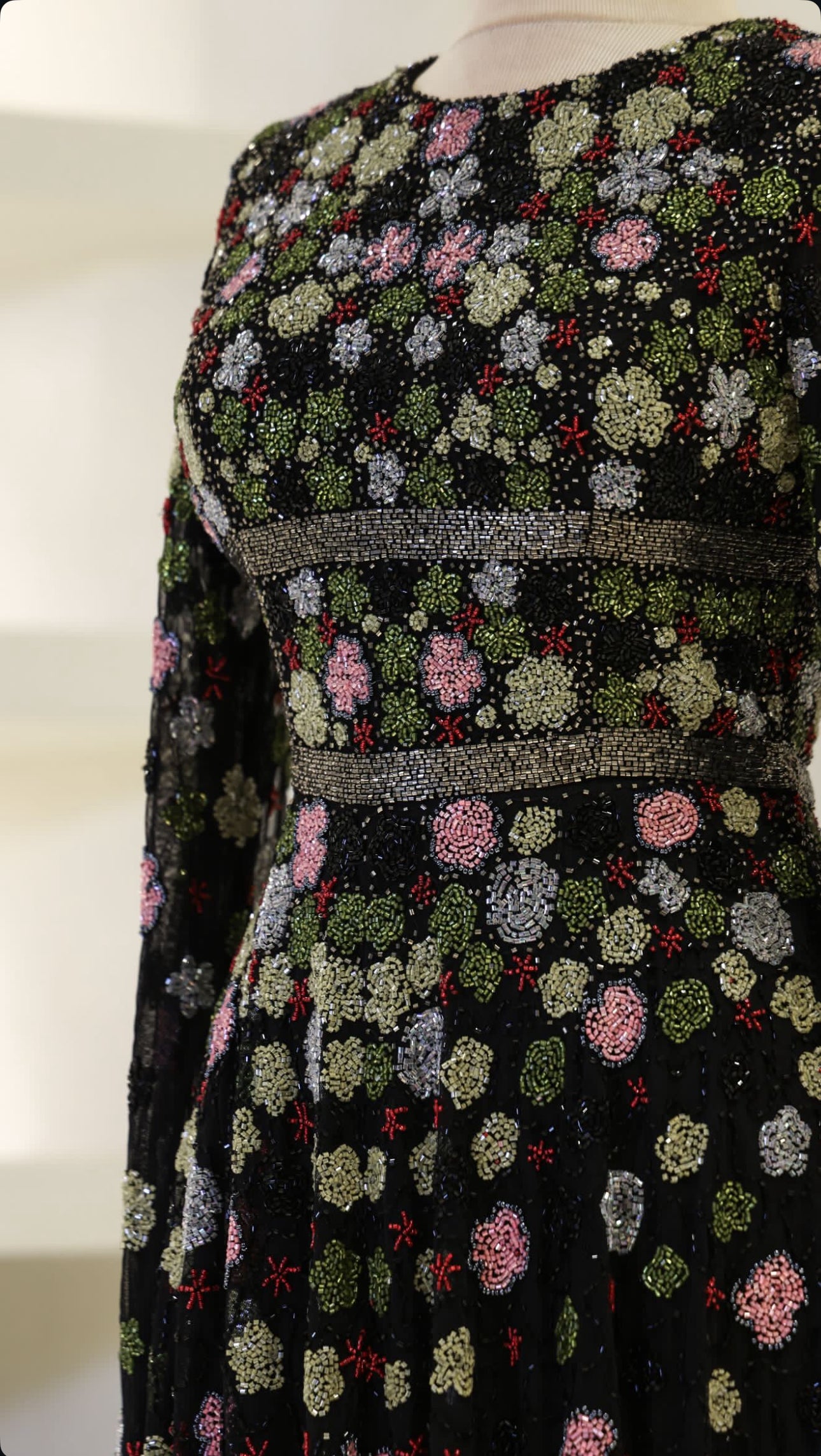 Emerald Blossom Gown