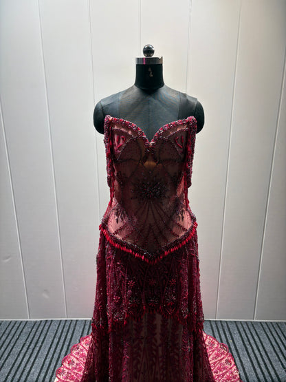Rose Éclat Gown