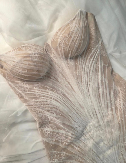 Celestia Handcrafted Lace Gown