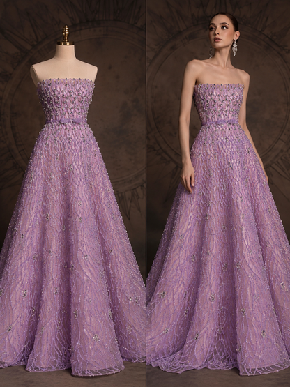 Lavender Éclat Gown