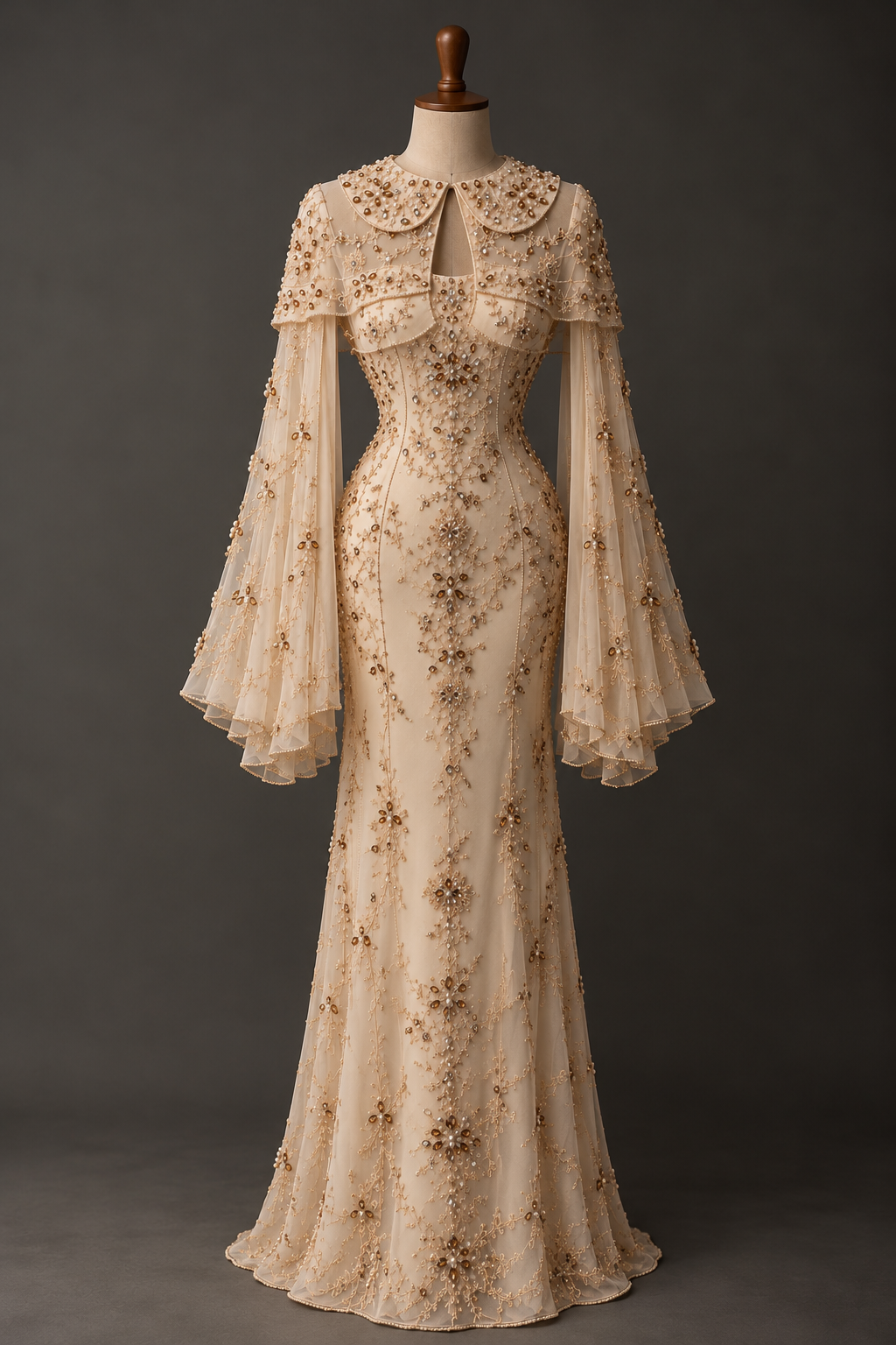 The Golden Muse Gown