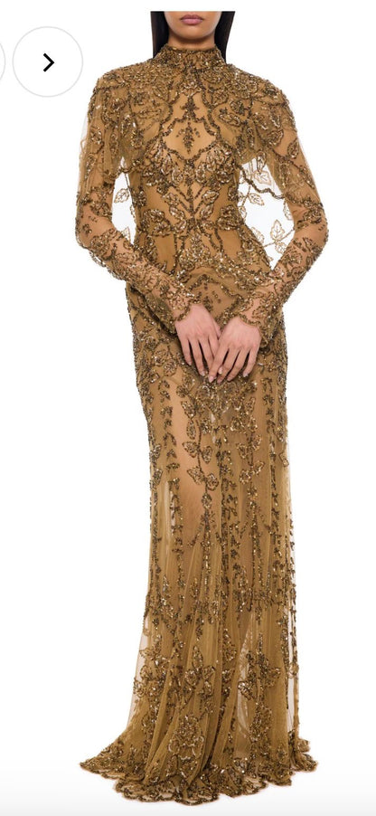 ‏custom made dress for a client