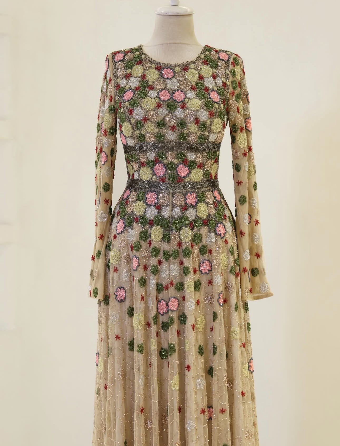 Emerald Blossom Gown