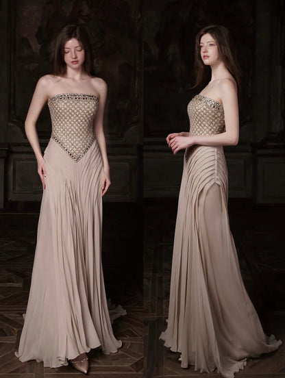 Champagne Dune Gown