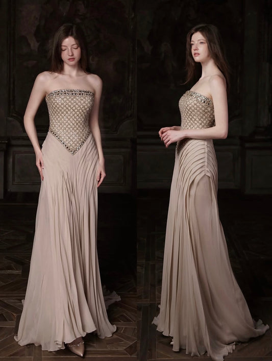 Champagne Dune Gown