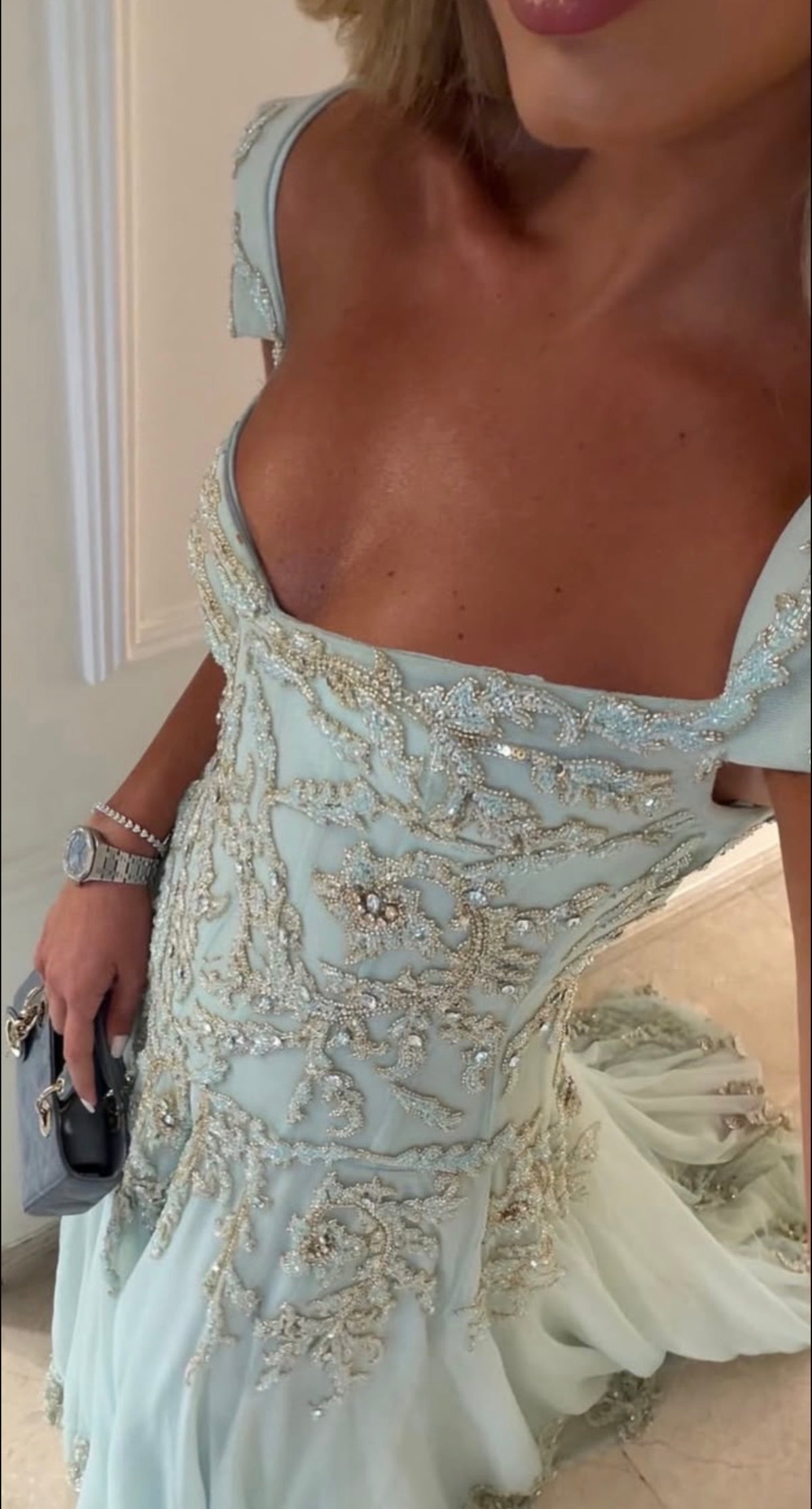 Custom made dress for client