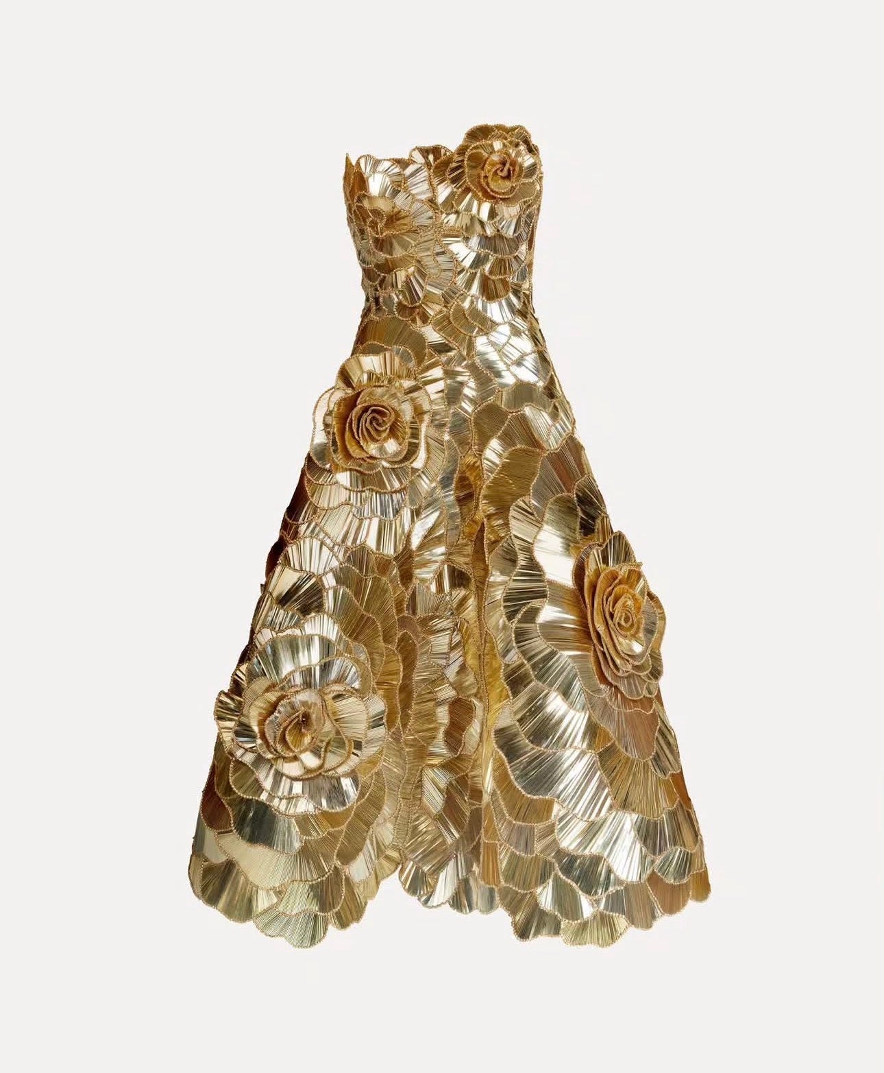 Golden Bloom Couture