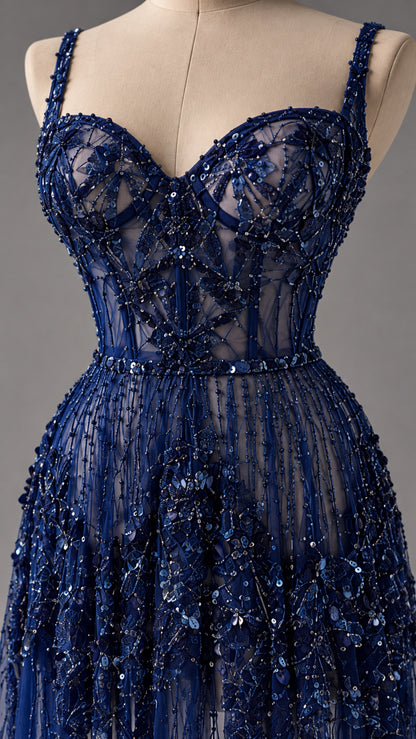 Midnight Élan Gown