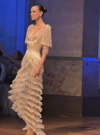Celeste Pearl Gown