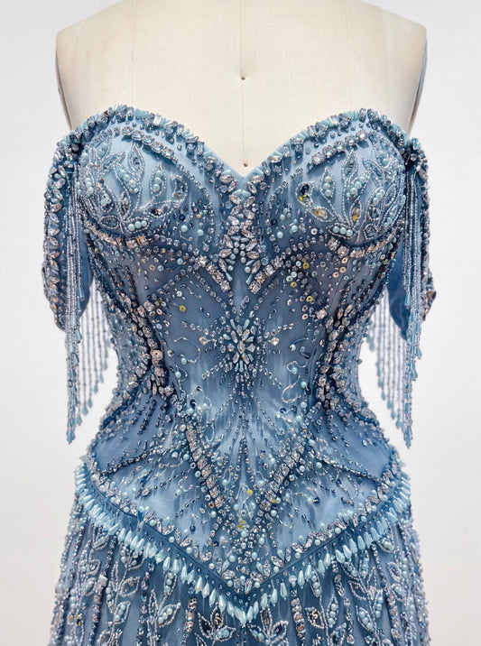 Azure Étoile Gown