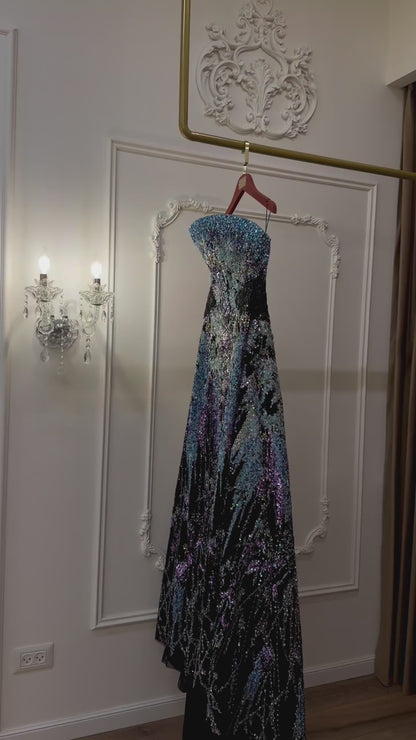 Celestia Embroidered Gown
