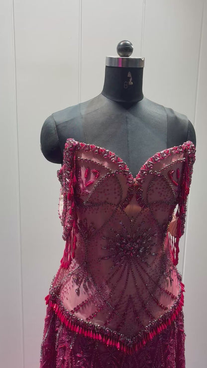 Rose Éclat Gown
