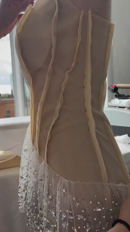 Amara Layered Gown