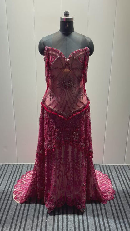 Rose Éclat Gown